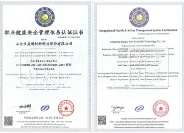 职业健康安全管理体系 注册号：25019s00590r0s